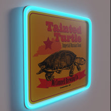 Charger l&#39;image dans la galerie, Neon art featuring iconic Tainted Turtle bar and McConnell Brewery logo.