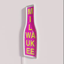 Charger l&#39;image dans la galerie, Vibrant RGB Neon Sign with Humorous Office Party Drinking Tradition Quote