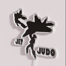 Charger l&#39;image dans la galerie, High-Intensity Neon Lamp Posters Featuring Team Lambo Jet Judo Designs