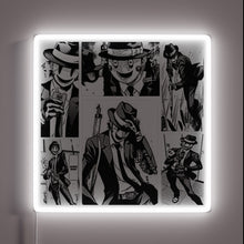 Charger l&#39;image dans la galerie, Vibrant Tenkuu Shinpan High Rise Invasion anime-inspired LED neon wall decoration.
