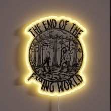 Charger l&#39;image dans la galerie, Eye-catching TEOTFW LED neon sign in vibrant full color RGB