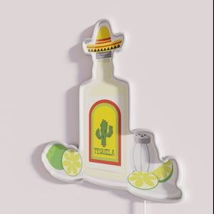 Vibrant Tequila RGB LED Neon Bar Sign for Cocktail Lovers