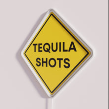 Charger l&#39;image dans la galerie, Vibrant Neon Tequila Shots Sign for Bars and Home Decor