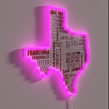 Charger l&#39;image dans la galerie, Neon Oktoberfest Texas Beer Lover&#39;s Sign for RGB Celebration Nights
