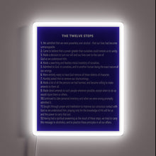 Charger l&#39;image dans la galerie, Recovery Inspiration Guidance Support Lighted Neon Sign with Colorful Letters