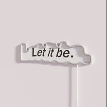 Charger l&#39;image dans la galerie, 1960s Iconic The Beatles Let It Be Neon Wall Sign