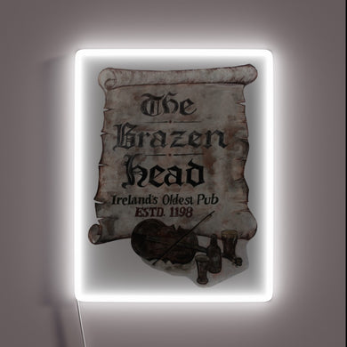 Iconic Brazen Head Pub Dublin Ireland's Original Oldest Neon Sign Display