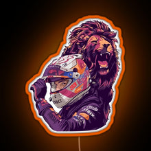 Charger l&#39;image dans la galerie, The Dutch Lion 33 RGB neon sign orange