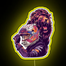 Charger l&#39;image dans la galerie, The Dutch Lion 33 RGB neon sign yellow