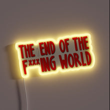 Charger l&#39;image dans la galerie, Neon Sign Featuring Iconic End of the F***ing World Brand Logo