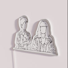 Charger l&#39;image dans la galerie, Neon wall decor, The End of the World fan lamp lighting