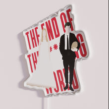Charger l&#39;image dans la galerie, Neon Sign Wall Decor: RGB End of the F***ing World Quote