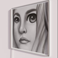 Charger l&#39;image dans la galerie, Vibrant Neon Decorative Sign Featuring A Girl with Neutral Expression