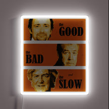 Charger l&#39;image dans la galerie, RGB Neon Sign Featuring Iconic Trio in Retro Style Lighting