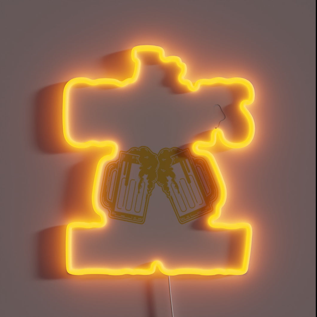 RGB Neon Sign for Beer Lovers and Homebrew Enthusiasts Everywhere