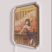 Charger l&#39;image dans la galerie, RGB Neon Sign Brightening Bars with Custom American Brown Ale Theme