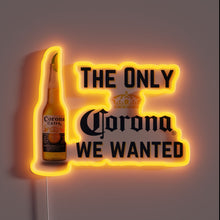 Charger l&#39;image dans la galerie, Brighten your space with this vibrant Corona-inspired LED sign design