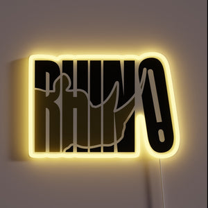 Add vibrant gaming ambiance with this radiant RGB neon sign.