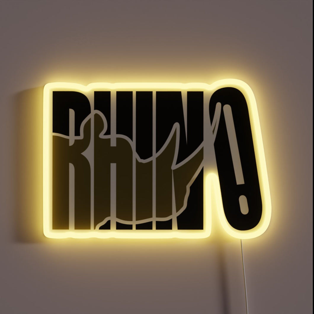 Add vibrant gaming ambiance with this radiant RGB neon sign.