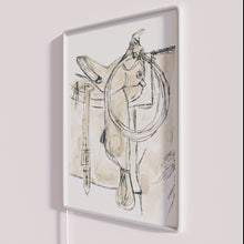 Charger l&#39;image dans la galerie, Rustic Western Themed Neon Wall Sign with Color Changing LED Lights