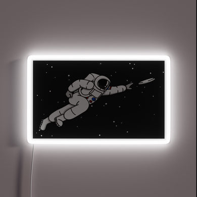 Galactic Adventure Awaits with This Vibrant Cosmic Color Changing Sign