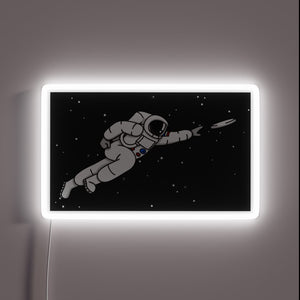 Galactic Adventure Awaits with This Vibrant Cosmic Color Changing Sign