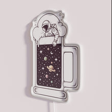 Charger l&#39;image dans la galerie, Galactic Neon Wall Sign, Vibrant Color Changing Universe Decorations Available