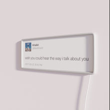 Charger l&#39;image dans la galerie, Customizable RGB Neon Sign with Personalized Quote or Name Message