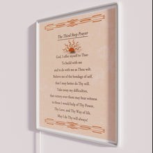 Charger l&#39;image dans la galerie, Colorful Third Step Recovery Prayer LED Neon Sign for Addiction Support