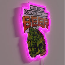 Charger l&#39;image dans la galerie, Neon Body Light Sign Perfectly Adorns Your Home Wall Space