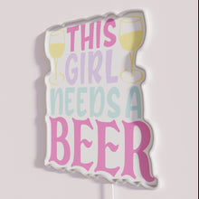 Charger l&#39;image dans la galerie, Neon beer bar decor signs for bars and pubs laughter