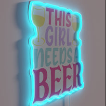 Charger l&#39;image dans la galerie, Cheerful quote sign for those who love a good drink.