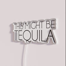 Charger l&#39;image dans la galerie, Tequila Inspired Neon Wall Sign with Vibrant RGB Color Lighting
