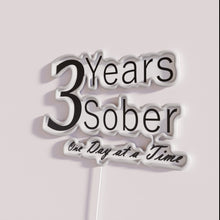 Charger l&#39;image dans la galerie, Neon sobriety anniversary gift for sober individuals celebrating milestones daily