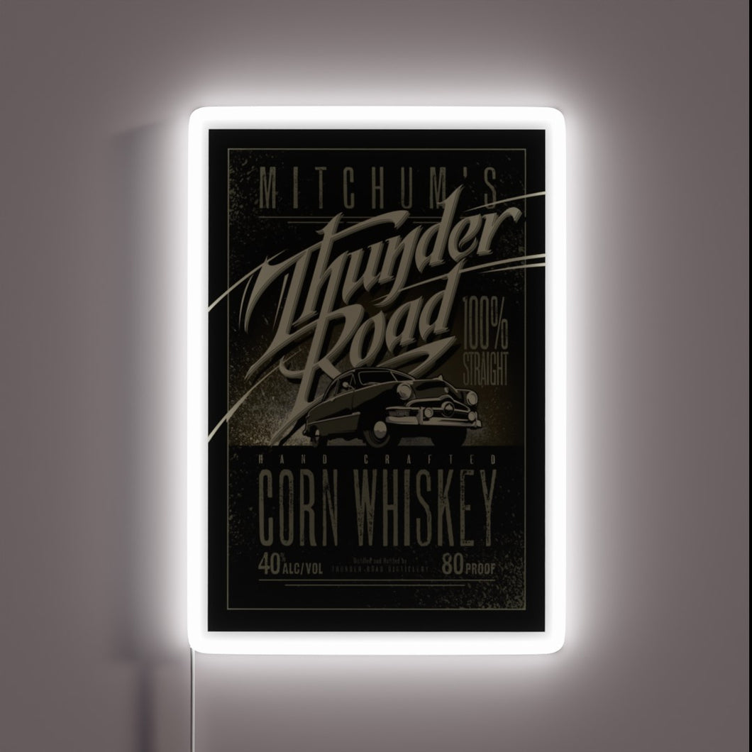 Brighten up your space with this vibrant Thunder Road neon.