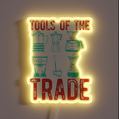 RGB Neon Sign for Home Brewer's Toolbox and Garage Decoration