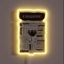 Charger l&#39;image dans la galerie, Neon Sign: Experience the Authentic Flavors of Belgian Trappist Brews Here