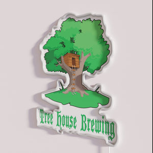 Eye-catching neon bar sign for Tree House Brewing enthusiasts everywhere.
