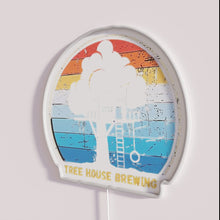 Charger l&#39;image dans la galerie, RGB Neon Sign Illuminates Tree House Brewing Company&#39;s Unique Brand Identity