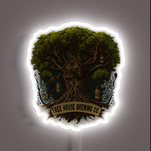 Charger l&#39;image dans la galerie, RGB Neon Sign Illuminates Brand Identity of Tree House Brewery