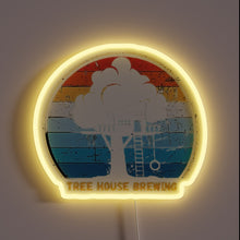 Charger l&#39;image dans la galerie, Eye-catching RGB Neon Sign Illuminates Enthusiasm for Tree House Brewing Company