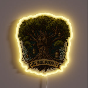 Customizable RGB Neon Sign for Tree House Brewing Company Enthusiasts
