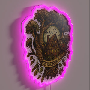 RGB Neon Sign - Tree House Brewing Co. Branding Accent