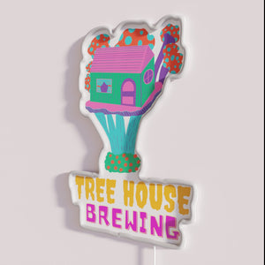 Vibrant RGB Neon Sign for Home Bar and Brewery Enthusiasts