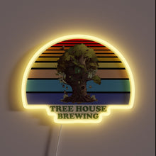 Charger l&#39;image dans la galerie, RGB Neon Sign Adds Vibrant Light to Your Treehouse Bar