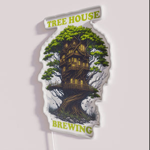 Vibrant Tree House Brewing logo display with full color capabilities