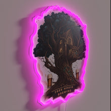 Charger l&#39;image dans la galerie, Bright, colorful neon sign for home brew enthusiasts and treehouses