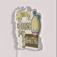 Charger l&#39;image dans la galerie, Vibrant RGB neon tree house brewery bar pub logo decoration
