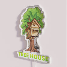 Charger l&#39;image dans la galerie, Brighten your space with vibrant RGB lighting, treehouse inspired neon