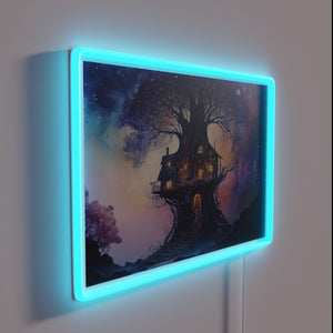 Vibrant Neon Sign for Tree House Brewing Beer Enthusiasts Everywhere